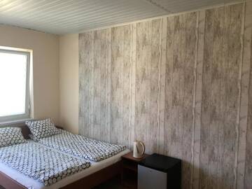Фото номера Двухместный номер с 1 кроватью и собственной ванной комнатой Проживание в семье Pokoje Gościnne Wiola г. Владыславово 15