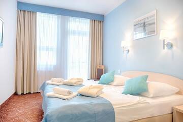 Фото номера Просторный одноместный номер Отель Hotel Messa г. Владыславово 4