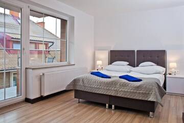 Фото номера Улучшенные апартаменты с 1 спальней Апартаменты Haller House Apartamenty г. Владыславово 5