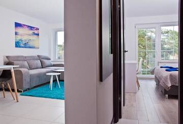 Фото номера Апартаменты с 1 спальней и балконом Апартаменты Haller House Apartamenty г. Владыславово 8