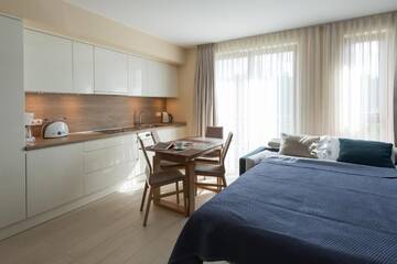 Фото номера Апартаменты с основными удобствами Отель Gwiazda Morza Resort SPA&amp;SPORT г. Владыславово 5