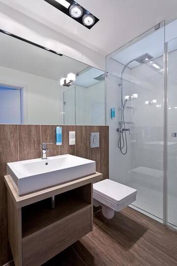 Фото номера Апартаменты с основными удобствами Отель Gwiazda Morza Resort SPA&amp;SPORT г. Владыславово 9
