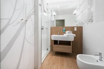 Фото номера Апартаменты с основными удобствами Отель Gwiazda Morza Resort SPA&amp;SPORT г. Владыславово 6