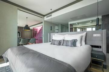 Фото номера Люкс с террасой Отель Gwiazda Morza Resort SPA&amp;SPORT г. Владыславово 4