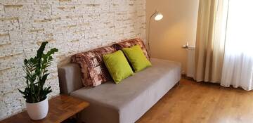 Фото номера Апартаменты с 1 спальней и балконом Апартаменты Apartamenty Baltyckie г. Владыславово 6