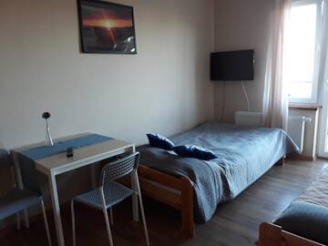 Фото номера Двухместный номер с 1 кроватью и балконом Проживание в семье Pokoje Gościnne Anastazja г. Владыславово 5